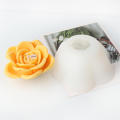 Cartoon Mini Ornament Novelty Soap Mould DIY Craft Molds Homemade Plaster Gift Blooming Peony Candle Mold Desktop Small Ornaments Decorative Gifts. 