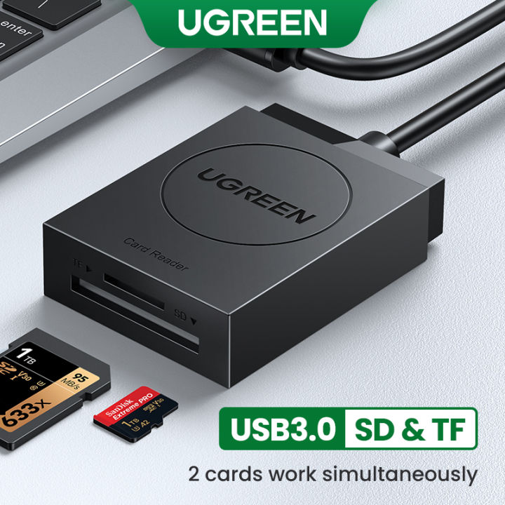 Mmc Android UGREEN USB 3.0 Android SD Card Reader for TF SDXC SDHC SD MMC RS-MMC ...