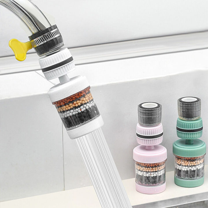 Houseeker%20360%C2%B0Rotating%20Faucet%20Extender%20Shower%20Kitchen%20Faucet%20Booster%20Water%20Filter%20Tap%20Head%20Nozzle%20Activated%20Carbon%20Water%20Purifier%20-%20Image%203