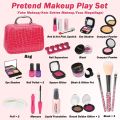 Makeup Toy Pretend Play Makeup Kit for Girls with Cosmetic Bag Role Play Toy Halloween Xmas Birthday Party Gift for Age 3+Basketball. 