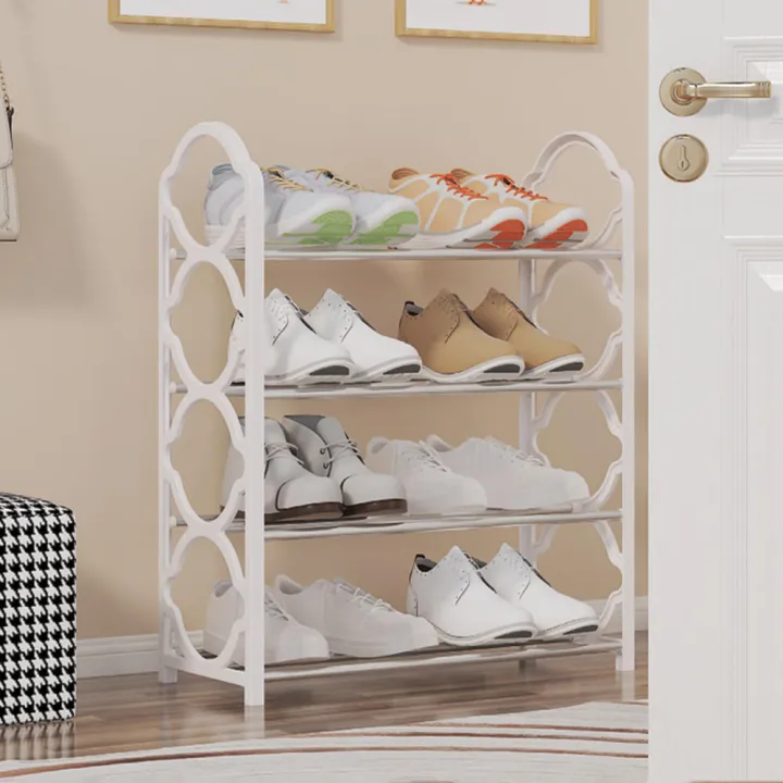 Simple%20Four%20Layer%20Lace%20Shoe%20Rack%20Dustproof%20Storage%20Rack%20At%20The%20Entrance%20Multi-layer%20Shoe%20Cabinet%20Storage%20Rack%20Space%20Saving%20And%20Multifunctional%20-%20Image%205