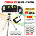 4 IN 1 FIXTA LEVEL PRO 3 LASER LEVEL Multifunctional Measurement Tools (Tape Measure,Laser,Spirit Level) Addon Tripod. 