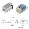【FOOT SOFA】DC Motor 130 with Gear Coupler Mini DC Motor 3V to 6V DC Geared 3 v 6 v Micro Dynamo Dinamo Tamiya. 
