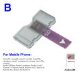 SIM Card Adapter SIM Card Reader Mini SIM Nano for Android phone(Plug And Play) KELONG. 