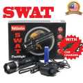 Rechargeable Multifunction Flashlight Torch SWAT Light. 
