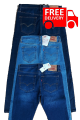 511 Light Blue Denim Jeans For Men Skinny Fit. 