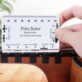 Guitar Neck Ruler Widely Use Musical Instruments String Action Ruler. 