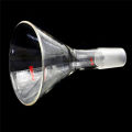 【InnovateWorld】90mm,24/40,Glass Powder Funnel,100ml, Chemistry Laboratory Glassware ,Lab Glassware,Made From Borosilicate. 