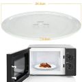 Microwave Plate Spare Microwave Dish Durable Universal Microwave Turntable Glass Plate Round Replacement Plate. 