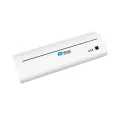 A4 Portable Thermal Printer BT Printer Built-in Battery Test Paper Document Photo Printer White UK Plug. 
