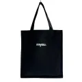 Heavy Duty Brown Eco Friendly Large Canvas Tote Bag with Zipper - 14.5 inches (L) * 3 inches (W) * 16 inches (H) - Holds up to 15kg. 
