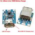 USB 5V 1A Mobile Power Bank 18650 Battery Charger PCB Power Step up Boost Module Arduino uno. 