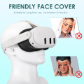 Replacement Silicone Face Cover for Meta Quest 3 VR Headset Facial Interface Sweatproof Mask for Meta Quest 3 Accessories. 