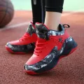 2022 New Boys Brand Basketball Shoes for Kids Sneakers Thick Sole Non-slip Children Sports Shoes Child Boy Basket Trainer Shoes. 