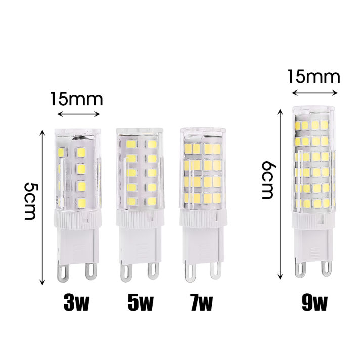 220V%20G9%20LED%20Lamp%203W%205W%207W%209W%20Light%20Bulb%206000K%20White%20Replace%20Halogen%20Light%20Home%20Energy%20Saving%20Bright%20Lamp%20Beads%201Pcs%20-%20Image%208
