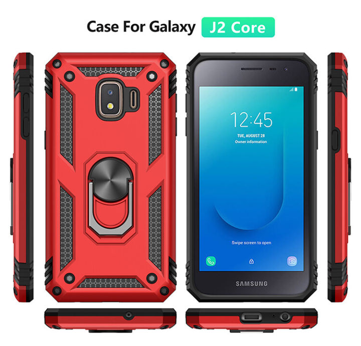 Lereach%20For%20Samsung%20Galaxy%20J2%20Core%20/%20J260%20Back%20Cover%20TPU+PC%20Hard%20Ring%20Car%20Ring%20Bracket%20Shockproof%20Mobile%20Phone%20Case%20-%20Image%208