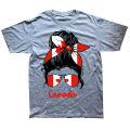 Funny Canada Canadian Girl T Shirts Summer Style Graphic Cotton Streetwear Short Sleeve Birthday Gifts T-shirt Mens Clothing. 