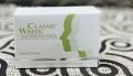 Classic White Soap Bar for Hand And Body Cleaning Unscented Natural Glycerin Soap Classic White. 