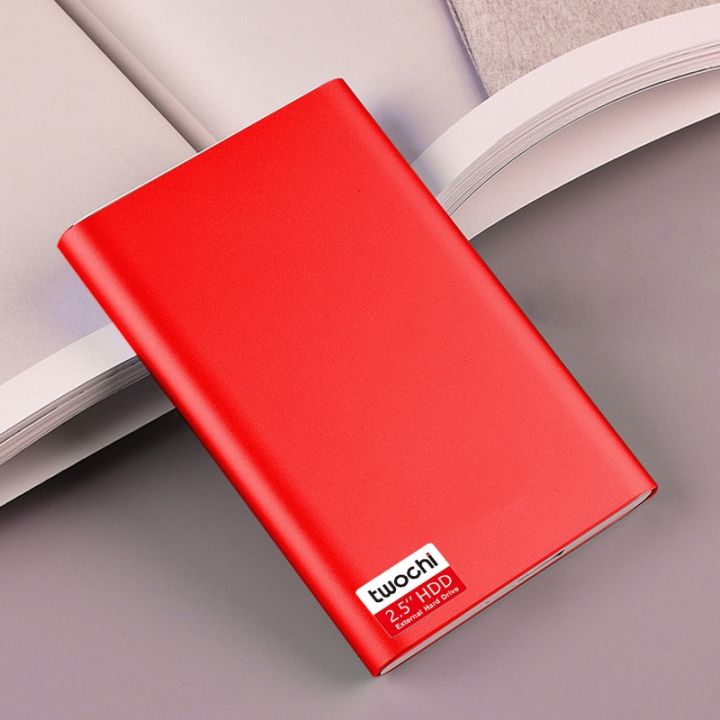 【red 160GB】 TWOCHI ''2TB Super External Hard Drive USB3.0 HDD Xbox, PS4 ,TV box4 Color HD