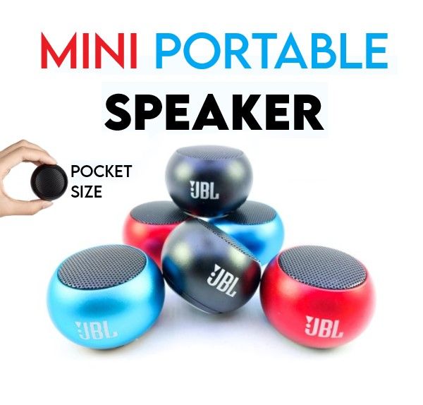M3 Mini Highest Quality Wireless Bluetooth Portable Speaker With 3D EXTRA BASS