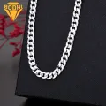 Hip Hop Necklace Stylish Unisex Copper Necklace with Lobster Clip Perfect Gift for Birthday Punk Hip Hop Solid Color Sturdy Construction Lustrous Finish Trendy Fashion Accessory Men Club Necklace. 