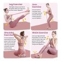 Multi-Function Tension Rope Band & Pedal Puller Resistance Band, 6-Tube Elastic Yoga Pedal Puller Resistance Band, for Abdomen/Waist/Arm/Leg Stretching Slimming Training, Multifunction Tension Rope Elastic Yoga Pedal Puller. 
