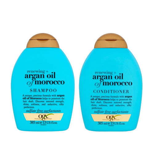 OGX Renewing + Argan Oil of Morocco Shampoo & Conditioner Set Sulfate Free - 385ml
