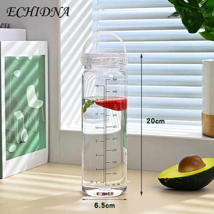 Portable%20Handle%20Water%20Bottle%20500ml%20Water%20Bottle%20with%20Scale%20Portable%20Handle%20Large%20Capacity%20Leak-proof%20Clear%20Drinking%20Cup%20for%20Travel%20Gym%20Sports%20Silicone%20Handle%20Water%20Bottle%20-%20Image%204