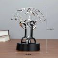 STEM Toys science toys Newton Pendulum Ball Balance Ball Rotating Perpetual Motion Physical Science Pendulum Toy Physics Tumbler Craft Home Decoration. 
