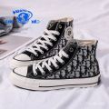 Universal 2024 Summer New Versatile Korean Style ulzzang Canvas Shoes Women's Shoes Letter Printing Casual Board Shoes Fashion. 