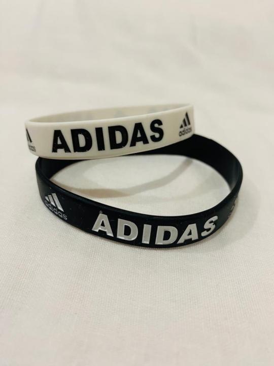 Black And White Wristband - 2 Pec