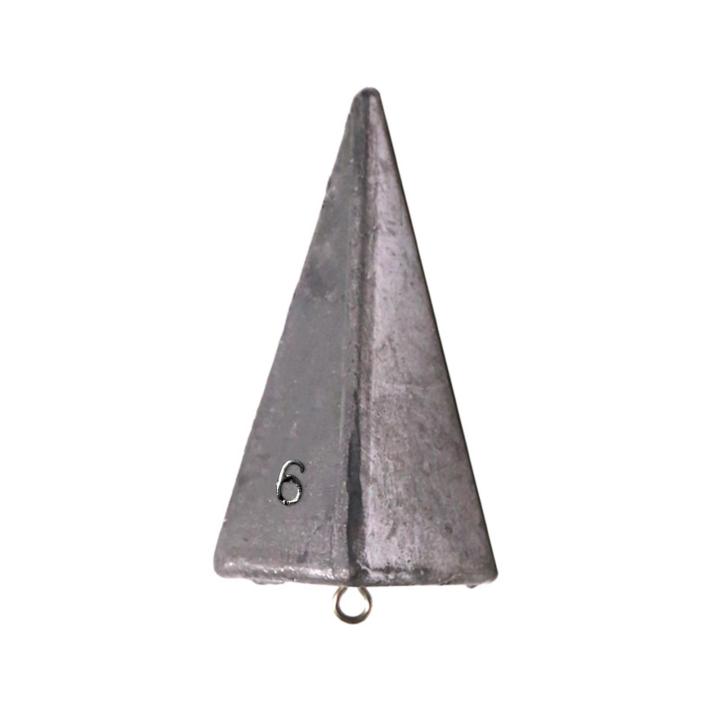 Lotto Piombi Da Pesca A Piramide - 52 Pezzi: 30x3oz, 20x4oz, 2x5oz - Piombi USA