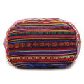 Cotton linen Posamia wanderers women's cotton zipper shoulder bag ethnic prints handbag. 