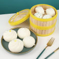 Mini Simulation Steamed Buns Squeeze Toys Slow Rising Stress Relief Squishy Toys Antistress Funny Ball Dumpling Bun Model. 