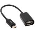 High Quality Micro USB to USB, Micro USB 2.0 OTG Cable 2 Pack On The Go Adapter Micro USB Male to USB Female. 