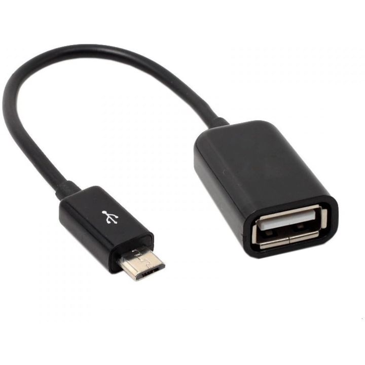 High Quality Micro USB to USB, Micro USB 2.0 OTG Cable 2 Pack On The Go Adapter Micro USB Male to USB Female