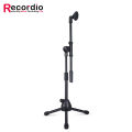Gaz-115 Professional Tripod Adjustable Floor Microphone Stand For Broadcasting Studio. 
