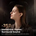 Soundpeats T3 Pro Wireless Earbuds with Call Noise Cancellation, Equipped with 12mm Drivers, Bluetooth 5.4 Technology, 4-Microphone AI Enhanced Calls with ENC Noise Cancellation. 
