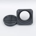 NXFDSIOZ 2pcs 60mm Car Air Vent Outlet Flat Heater Air Heater Ducting for Parking Heater. 