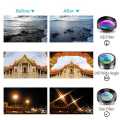 APEXEL  6In1 Kit Camera Lens Photographer Mobile Phone Lenses Kit Macro Wide Angle Fish Eye CPL Filter for iPhone Xiaomi Mi9. 