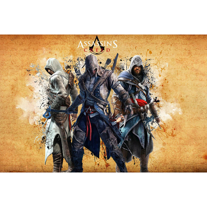 assassin's creed Wall Poster / size 18x12 inches / Printed / posters / PosterWallz / IMG 3.30 / room décor posters
