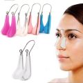 1pc Soft Silicone Nose Clip Corrector Nose Shaper Lifting Clip Bridge Shaping Corrector Nose Up Slimming Massager Beauty Tools. 