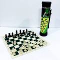 Chess Roll Board with carry Case (Small-13.5 inch x 13.5 inch ). 