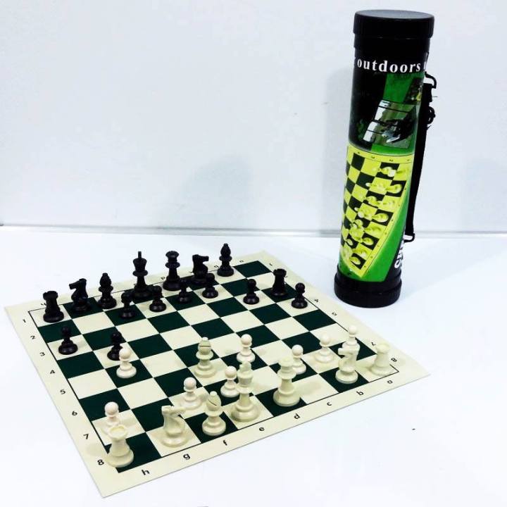 Chess Roll Board with carry Case (Small-13.5 inch x 13.5 inch )