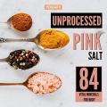 YOGAFY- Himalayan Pink Salt - (350 gm) || HEART HEALTHY Salt Packed with 84 Minerals | Cooking - Seasoning for grilled meats, seafood as well as baking - FOOD GRADE Pet Jar Pack |(FROM INDIA). 