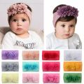 Baby Girl Lace Flower Headband. 