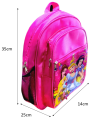 Princess Kids Girls Backpack / School bag for Preschool & Grade 1,2,3 / Baby Cute Children School Bag / Nursery Shoulder Bag. 