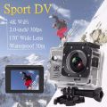 HD action camera Best Action Sports Cameras Full HD 1080P Waterproof 2 Inch LCD Diving Action Camera. 