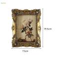 Baroque Photo Frame Picture Frame Antique Wall Hanging Background Vertical Frame Ornament. 