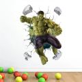 wall stickers Spiderman Avengers Wall Sticker Children Bedroom Wallpaper Boys Kids Room Poster 3d Self-adhesive Vinyl Decals Home Decor Mural. 